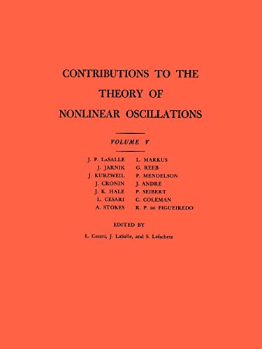 Beispielbild fr Contributions to the Theory of Nonlinear Oscillations, Volume V (Annals of Mathematics Studies, No. 45) zum Verkauf von Zubal-Books, Since 1961