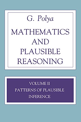 9780691080062: Patterns of Plausible Inference