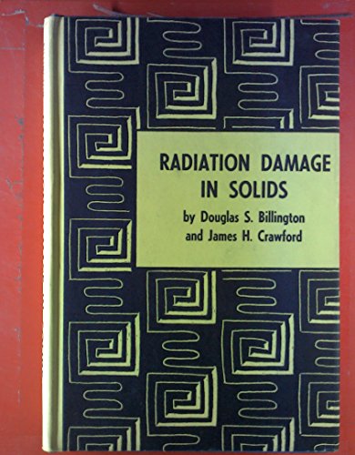 Stock image for Radiation Damage in Solids for sale by Alien Bindings