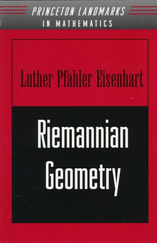 9780691080260: Riemannian Geometry