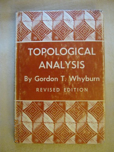 Imagen de archivo de Topological Analysis, revised edition a la venta por BookDepart