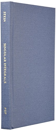 Beispielbild fr Singular Integrals and Differentiability Properties of Functions zum Verkauf von Blackwell's