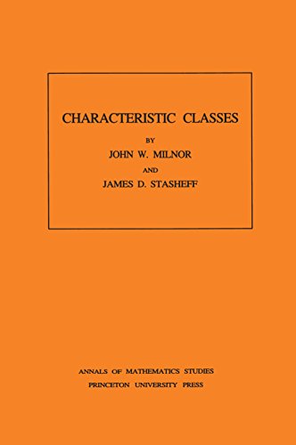 Beispielbild fr Characteristic Classes. (Annals of Mathematics Studies 76) zum Verkauf von Zubal-Books, Since 1961