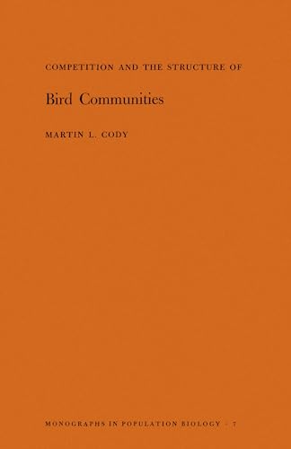 Stock image for Competition and the Structure of Bird Communities for sale by N. Fagin Books