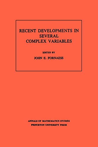 Imagen de archivo de Recent Developments in Several Complex Variables a la venta por Book Bear