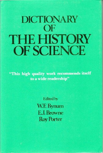 9780691082875: Bynum: Dictionary Of The History Of Science (cloth)