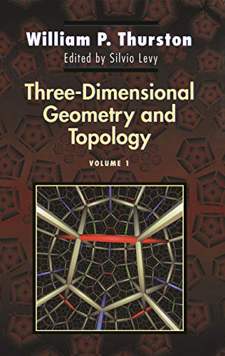 Imagen de archivo de Three-Dimensional Geometry and Topology a la venta por Blackwell's