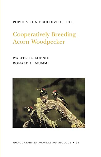 Beispielbild fr Population Ecology of the Cooperatively Breeding Acorn Woodpecker. (Mpb-24), Volume 24 zum Verkauf von ThriftBooks-Dallas