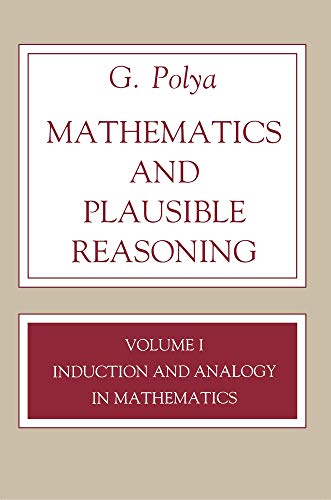 9780691086408: Mathematics and Plausible Reasoning, Volume 1 – Induction and Analogy in Mathematics
