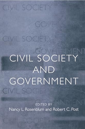 Beispielbild fr Civil Society and Government. (Ethikon Series in Comparative Ethics) zum Verkauf von text + tne