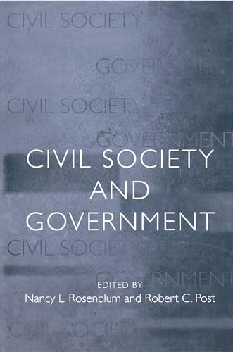 Imagen de archivo de Civil Society and Government. a la venta por SecondSale