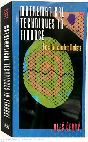 Stock image for Mathematical Techniques in Finance : Tools for Incomplete Markets for sale by Better World Books