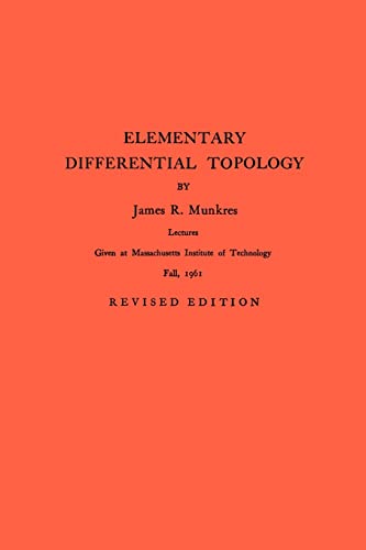 Beispielbild fr Elementary Differential Topology. (AM-54), Volume 54 zum Verkauf von Blackwell's