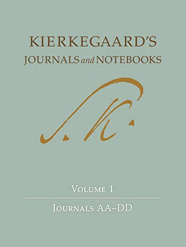 Stock image for Kierkegaard's Journals and Notebooks, Volume 1: Journals AA-DD: 9 for sale by The Paper Hound Bookshop