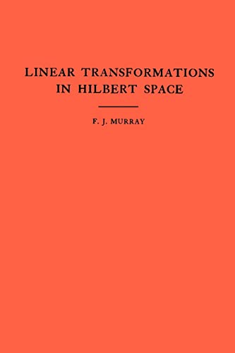 Stock image for An Introduction to Linear Transformations in Hilbert Space. for sale by Wissenschaftl. Antiquariat Th. Haker e.K