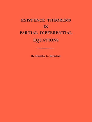 9780691095806: Existence Theorems in Partial Differential Equations. (AM-23), Volume 23 (Annals of Mathematics Studies, 23)