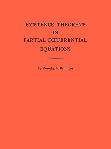 9780691095806: Existence Theorems in Partial Differential Equations. (AM–23), Volume 23 (Annals of Mathematics Studies, 23)