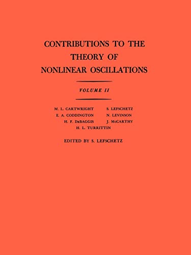 Stock image for Contributions to the Theory of Nonlinear Oscillations, Volume II. (AM 29) for sale by Revaluation Books