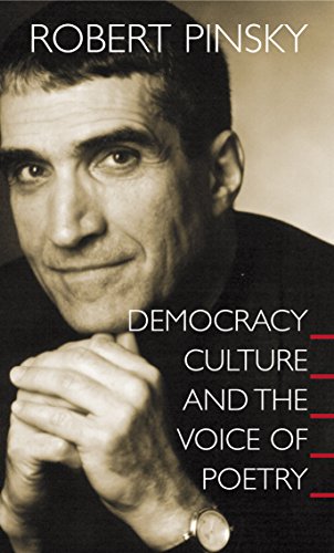 Stock image for Democracy, Culture and the Voice of Poetry for sale by Better World Books