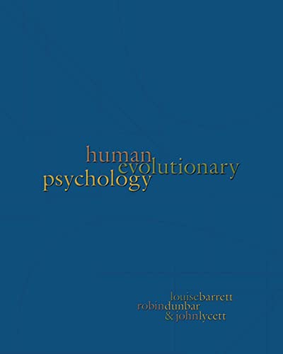 9780691096223: Human Evolutionary Psychology