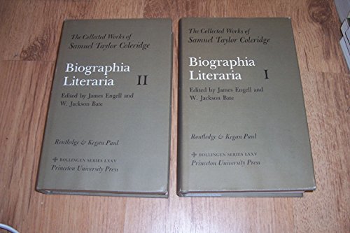 Beispielbild fr The Collected Works of Samuel Taylor Coleridge, Volume 7 : Biographia Literaria. (Two Volume Set) zum Verkauf von Better World Books