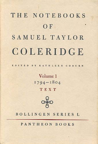 The Notebooks of Samuel Taylor Coleridge (9780691099088) by Unknown Author