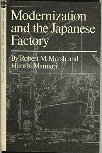 9780691100371: Modernization and the Japanese Factory (Princeton Legacy Library, 1515)