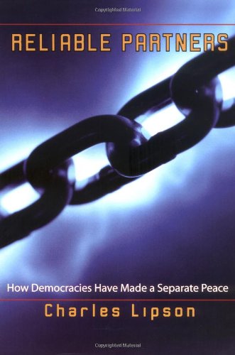 Imagen de archivo de Reliable Partners: How Democracies Have Made a Separate Peace a la venta por ThriftBooks-Atlanta