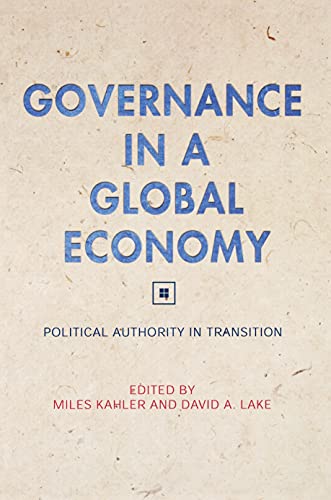 Beispielbild fr Governance in a Global Economy: Political Authority in Transition zum Verkauf von Studibuch
