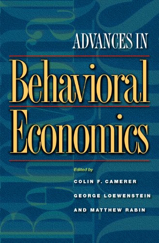 9780691116822: Advances in Behavioral Economics