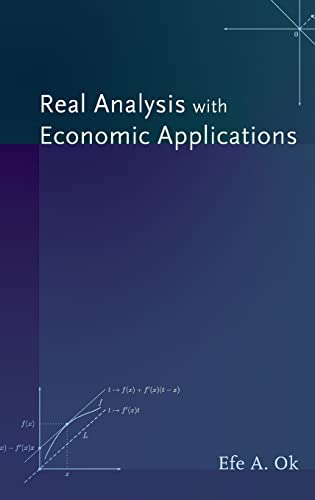Imagen de archivo de Real Analysis with Economic Applications a la venta por HPB-Red
