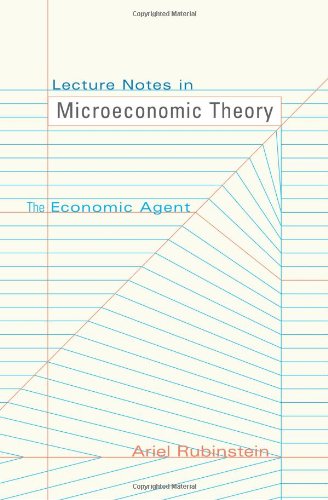 Imagen de archivo de Lecture Notes in Microeconomic Theory: The Economic Agent a la venta por HPB-Red