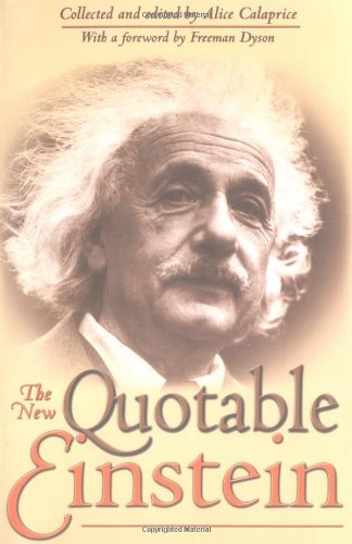Stock image for The New Quotable Einstein for sale by Books-FYI, Inc.