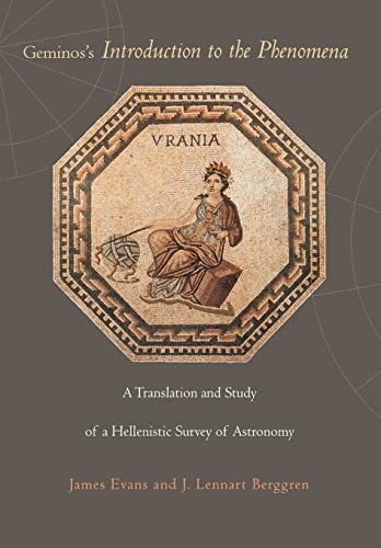 9780691123394: Geminos's Introduction to the Phenomena: A Translation and Study of a Hellenistic Survey of Astronomy