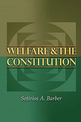 Stock image for Welfare and the Constitution (New Forum Books, 38) for sale by Irish Booksellers