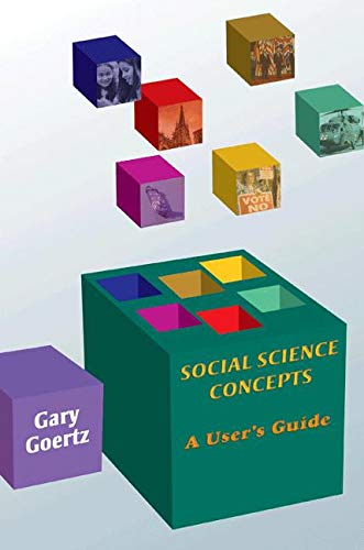 Beispielbild fr Social Science Concepts: A User's Guide Goertz, Gary zum Verkauf von AFFORDABLE PRODUCTS