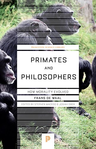 Stock image for Primates and Philosophers: How Morality Evolved (The University Center for Human Values Series) for sale by HPB-Diamond