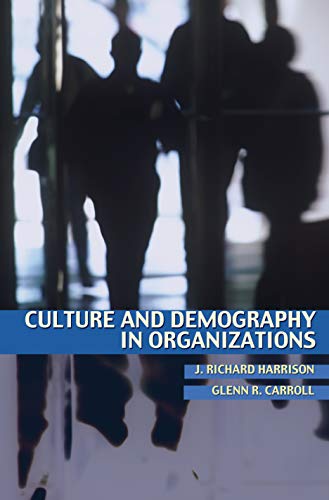 Imagen de archivo de Culture and Demography in Organizations a la venta por Tiber Books