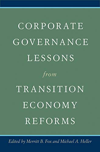 Stock image for Corporate Governance Lessons from Transition Economy Reforms for sale by HPB-Red