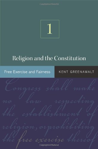 Imagen de archivo de Religion and the Constitution, Volume 1: Free Exercise and Fairness a la venta por HPB-Red