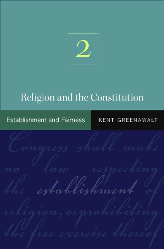 Imagen de archivo de Religion and the Constitution, Volume 2: Establishment and Fairness a la venta por HPB-Red