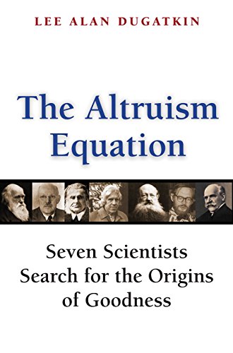 Beispielbild fr The Altruism Equation : Seven Scientists Search for the Origins of Goodness zum Verkauf von Better World Books: West