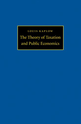 9780691130774: The Theory of Taxation and Public Economics