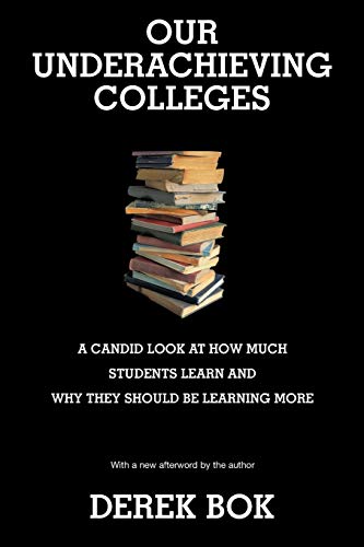 Stock image for Our Underachieving Colleges : A Candid Look at How Much Students Learn and Why They Should Be Learning More - New Edition for sale by Better World Books