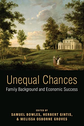 Imagen de archivo de Unequal Chances : Family Background and Economic Success a la venta por Better World Books