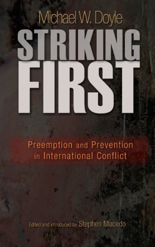 Imagen de archivo de Striking First : Preemption and Prevention in International Conflict a la venta por Better World Books