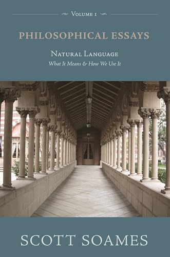 9780691136813: Philosophical Essays, Volume 1: Natural Language: What It Means and How We Use It
