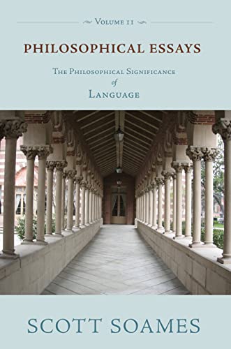 9780691136837: Philosophical Essays, Volume 2 – The Philosophical Significance of Language