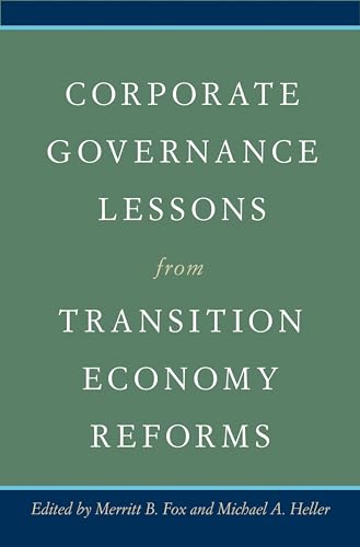 9780691138312: Corporate Governance Lessons from Transition Economy Reforms