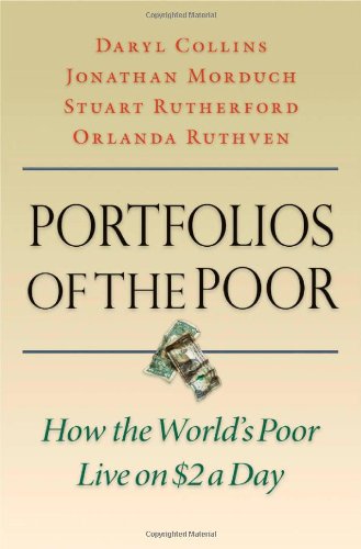 Imagen de archivo de Portfolios of the Poor : How the World's Poor Live on $2 a Day a la venta por Better World Books: West